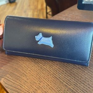 New Radley London navy blue wallet